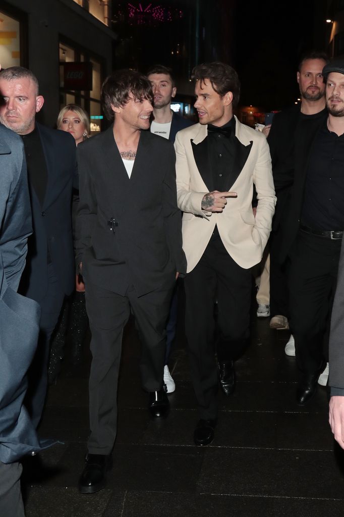 Liam supported Louis at the premiere of 'All of Those Voices'