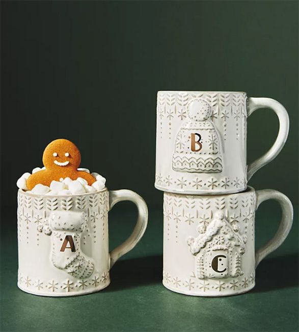 christmas mug letter