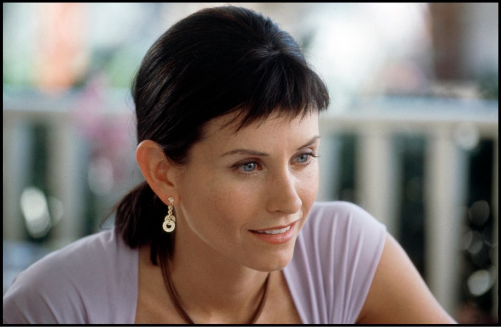 Courteney cox in 2000 with short bangs