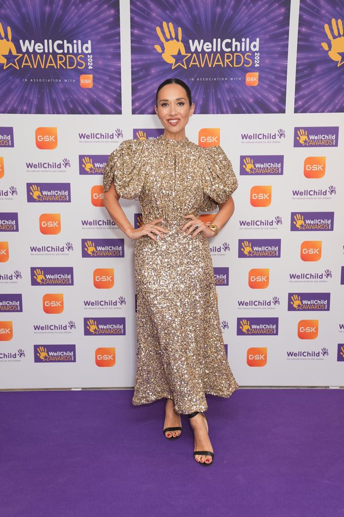 Mylene Klass arrives for the annual WellChild Awards 2024,