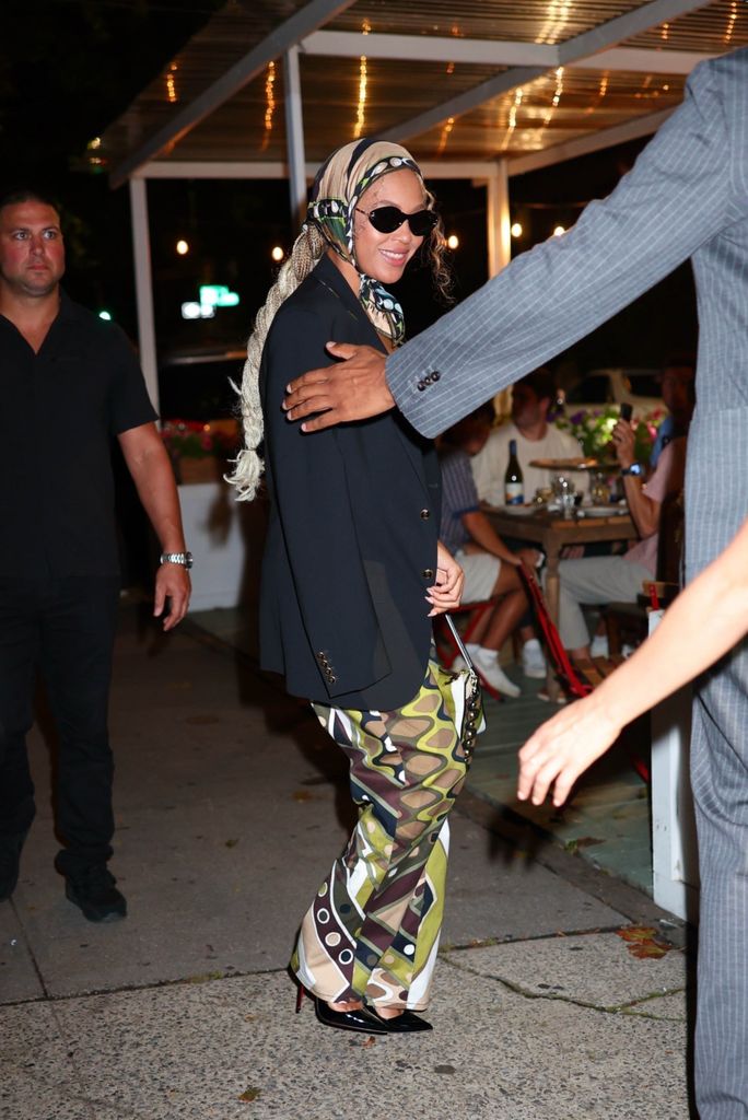 Beyonce and Jay-Z are spotted out for dinner at Lucile in New York