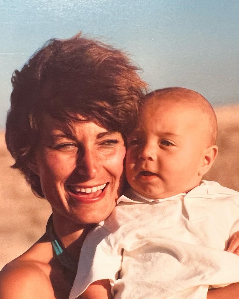 James Middleton’s tribute to ‘hero’ Carole as he shares rare baby photo