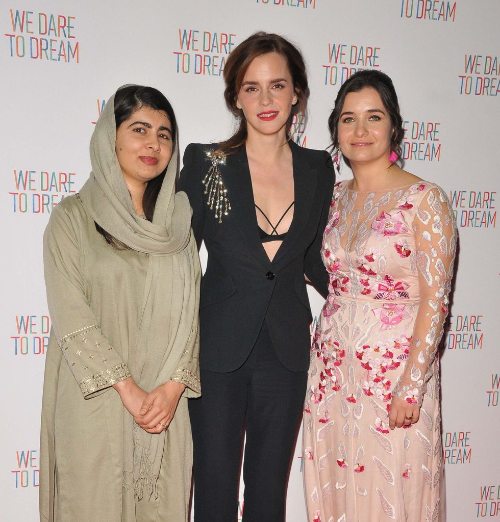 Malala Yousafzai, Emma Watson and Waad Al-Kateab