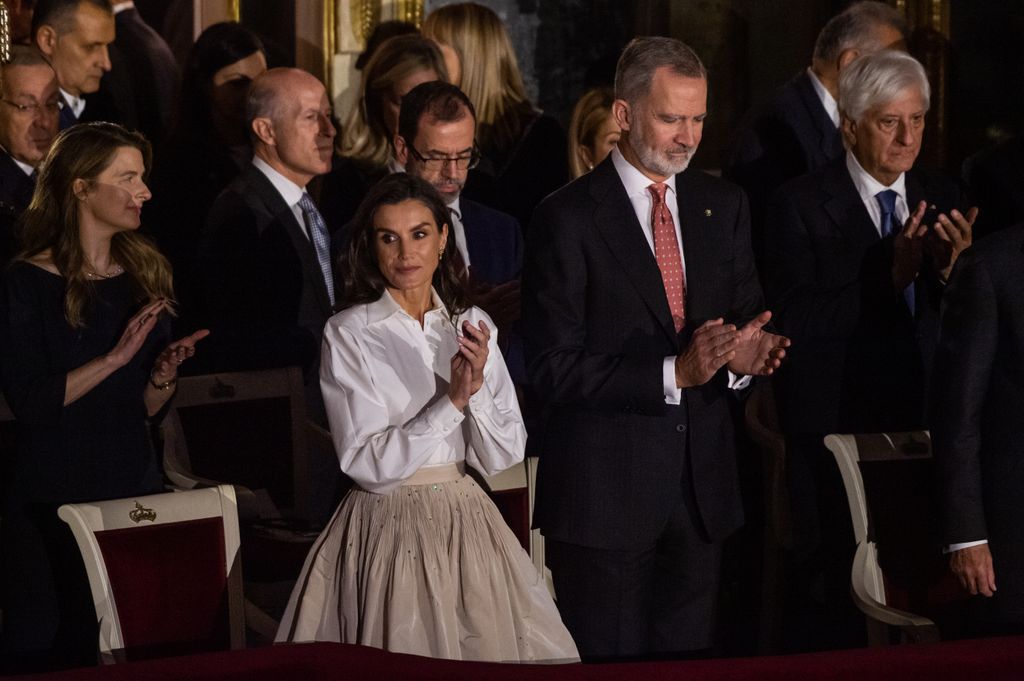 King Felipe VI of Spain was awarded the Honorary Degree in Social Sciences and Statistics 