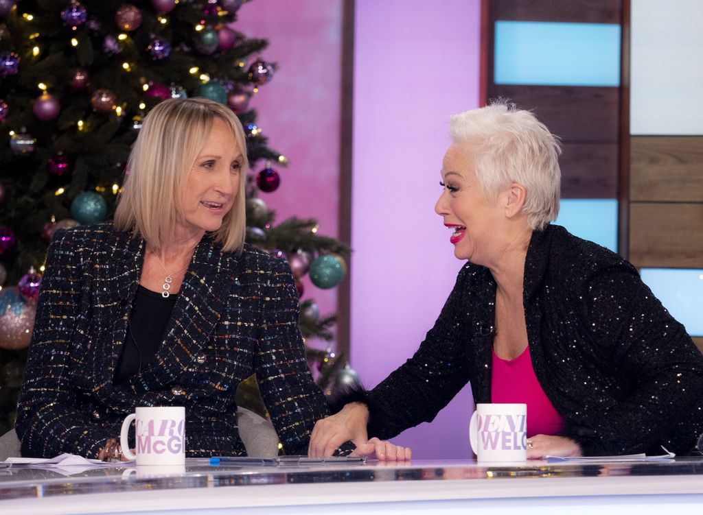 Carol McGiffin and Denise Welch on Loose Women
