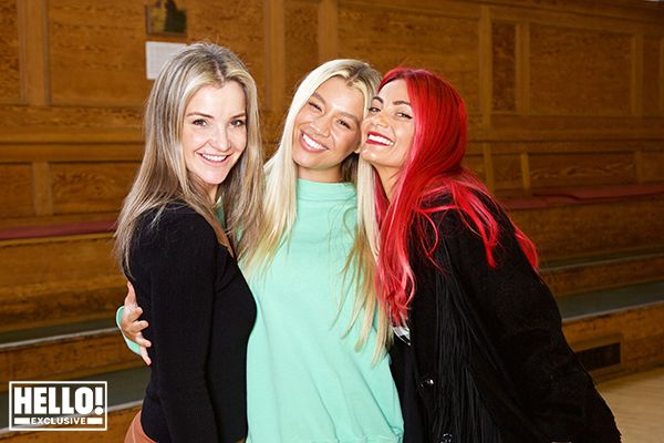 Helen Skelton and Dianne Buswell enjoy Strictly Come Dancing tour
