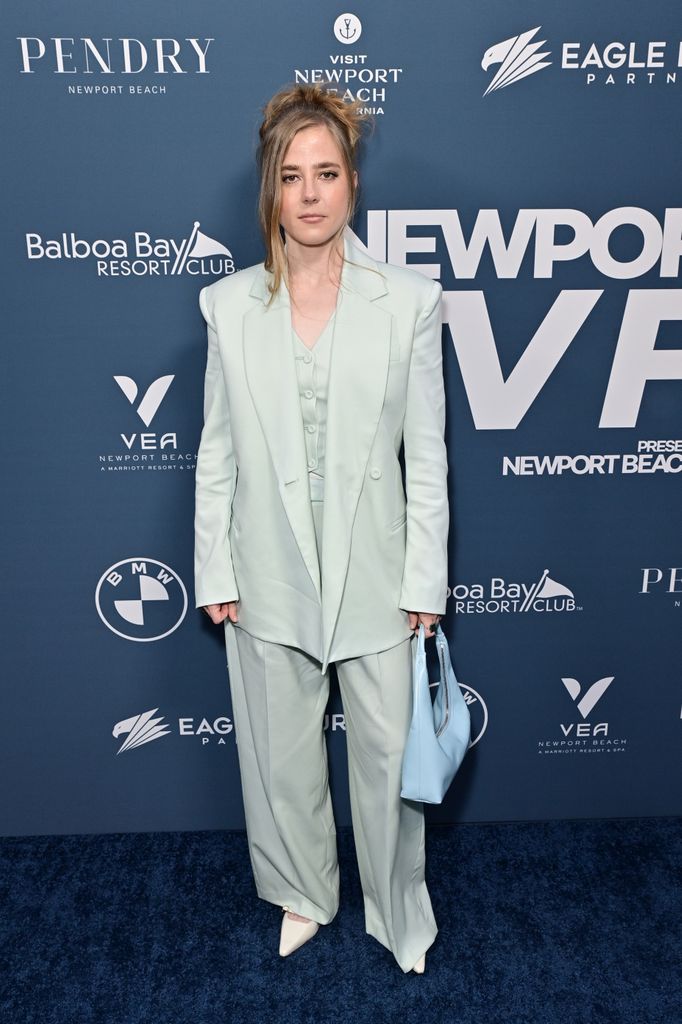 Taylor Dearden at the 2025 Newport Beach TV Fest at Lido Theater