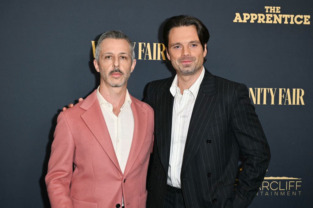 Jeremy Strong and Sebastian Stan attend The Apprentice NY premiere 