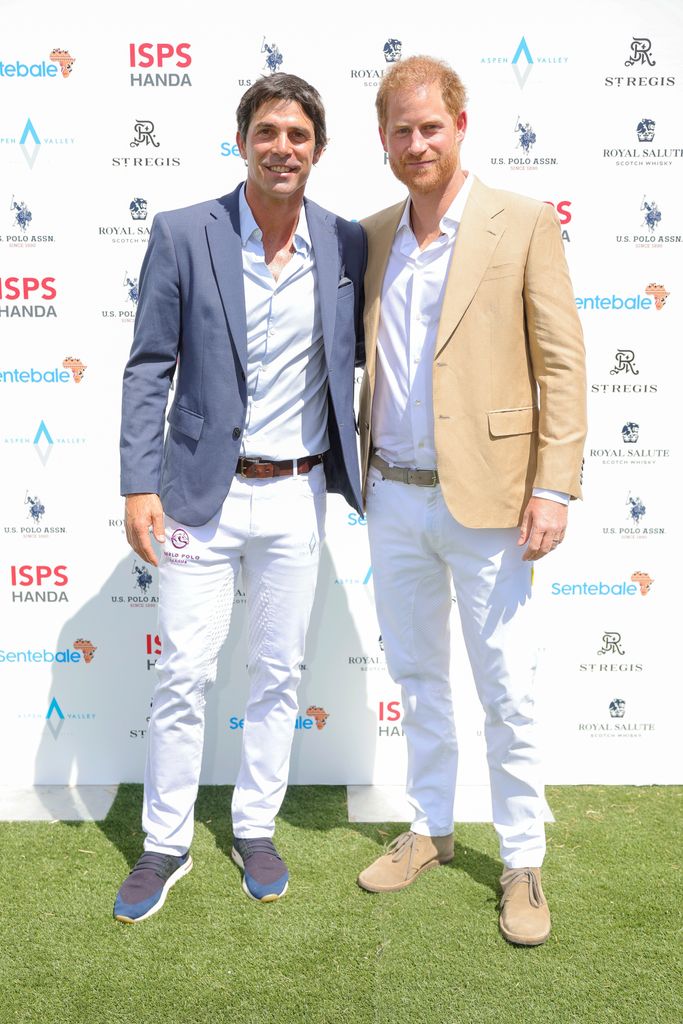 Nacho Figueras and Prince Harry, Duke of Sussex in Aspen