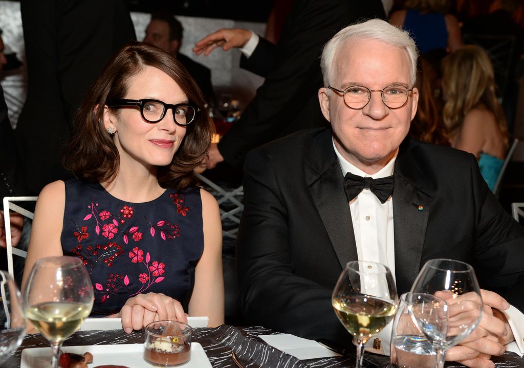 Anne Stringfield and honoree Steve Martin attend the 43rd AFI Life Achievement Award Gala honoring Steve Martin at Dolby Theatre on June 4, 2015 in Hollywood, California