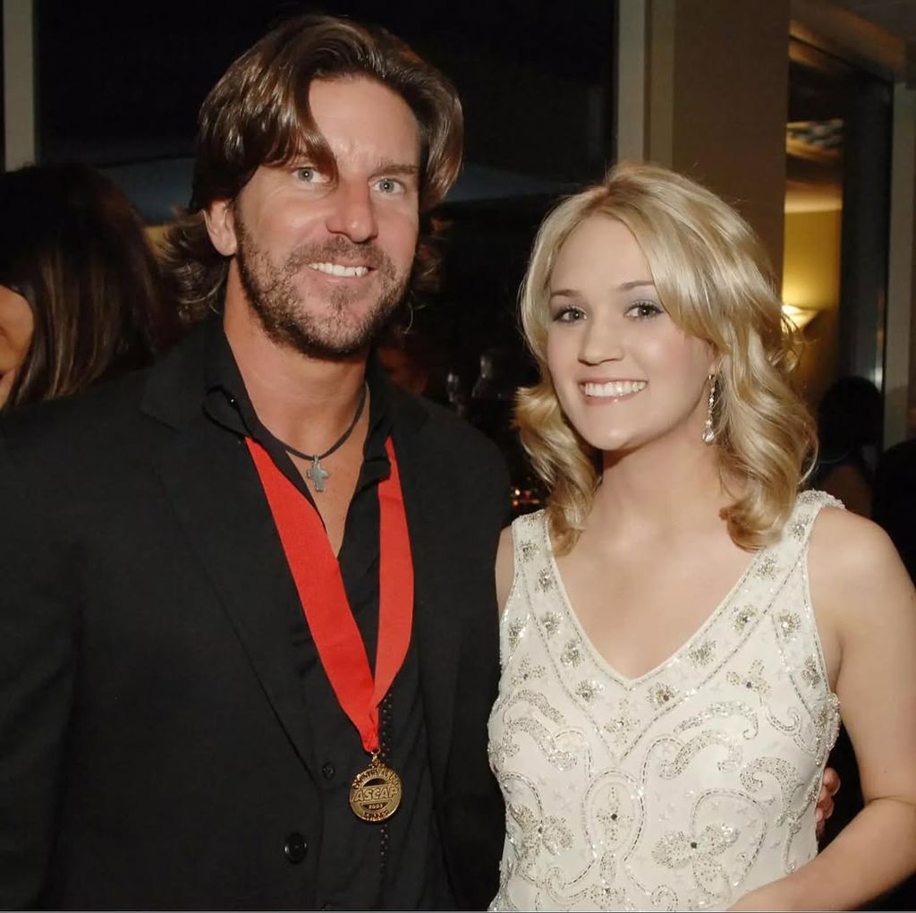 Carrie Underwood with Brett James circa 2005