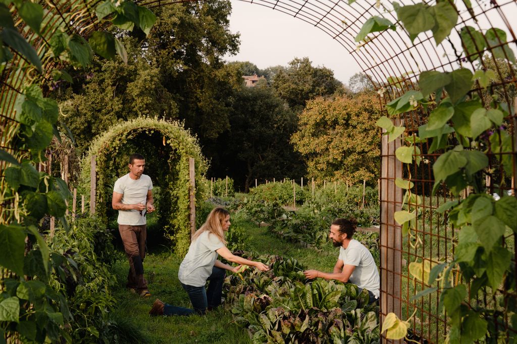 Livia's farm is family-run