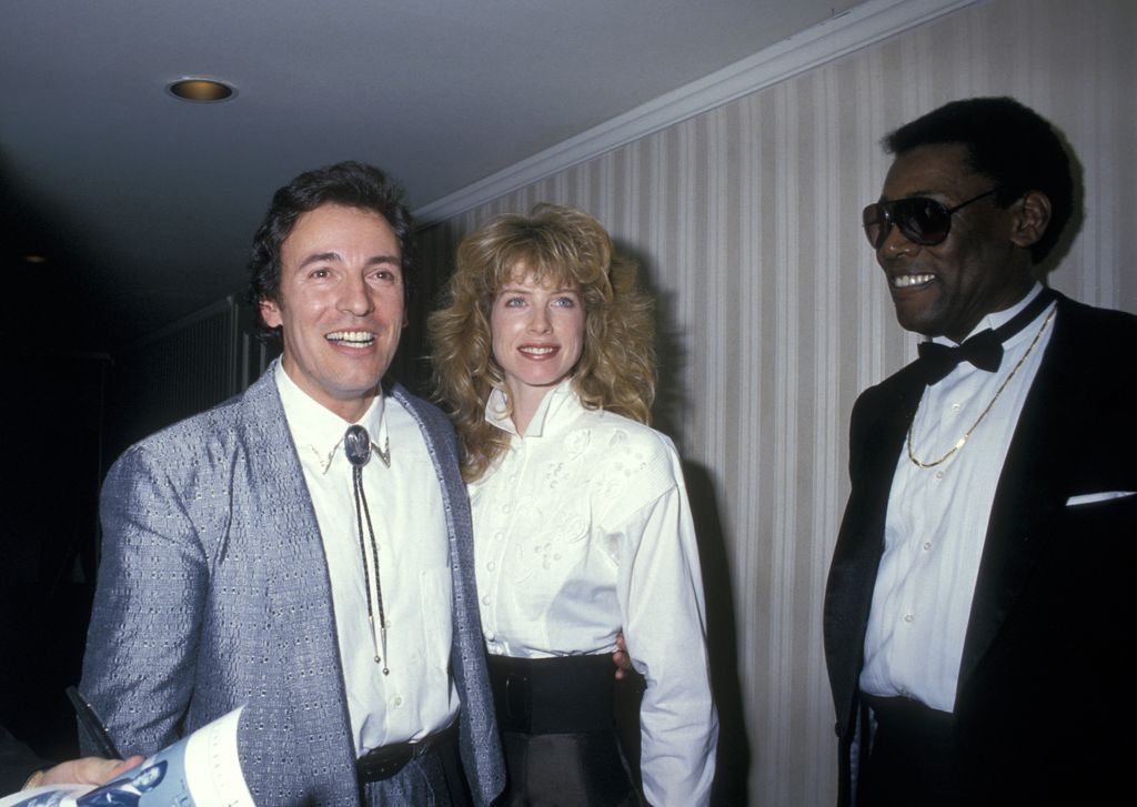 Bruce Springsteen, Julianne Phillips and Guest at the Waldorf Astoria Hotel in New York City, New York, 1988