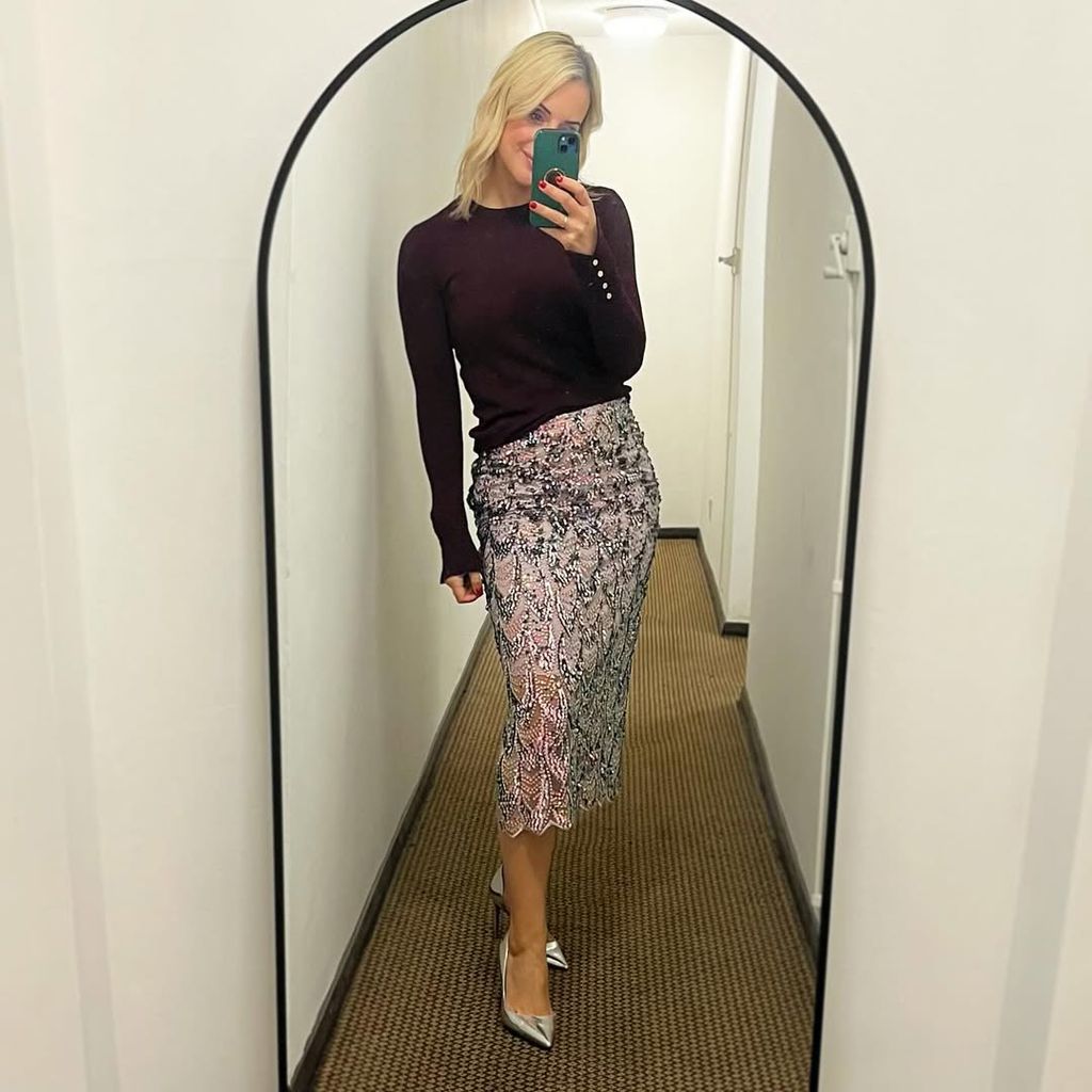 Helen Canning sequin skirt