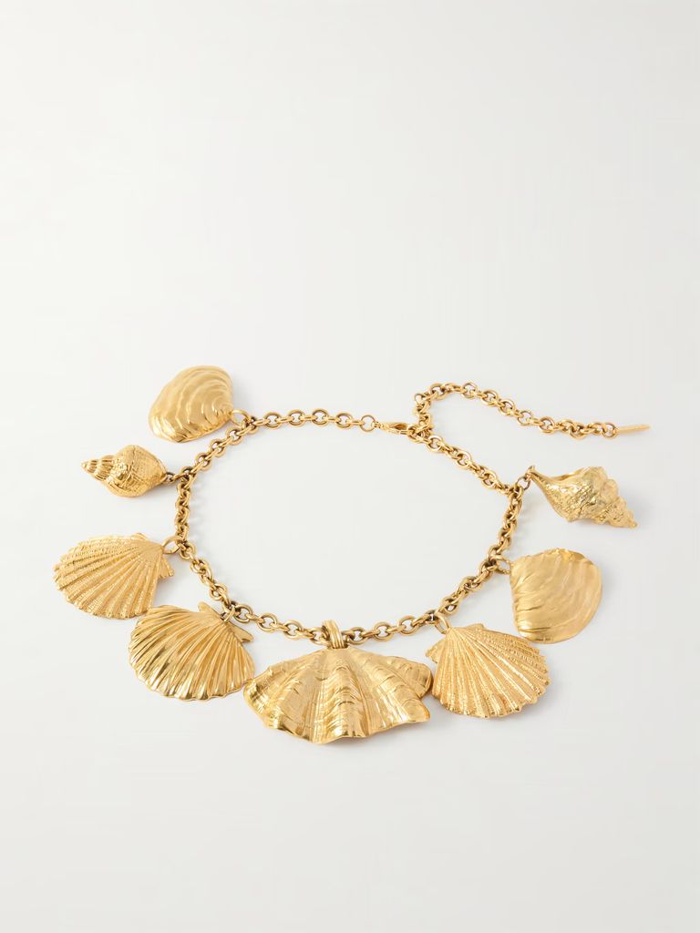 Chloé seashell necklace