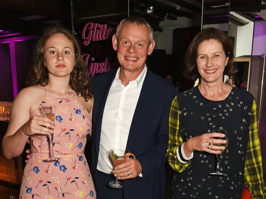 LONDON, ENGLAND - JUNE 29:  (L to R) Emily Clunes, Martin Clunes and Philippa Braithwaite attend the World Premiere after party of "Absolutely Fabulous: The Movie" at Liberty on June 29, 2016 in London, England.  (Photo by David M. Benett/Dave Benett/WireImage)