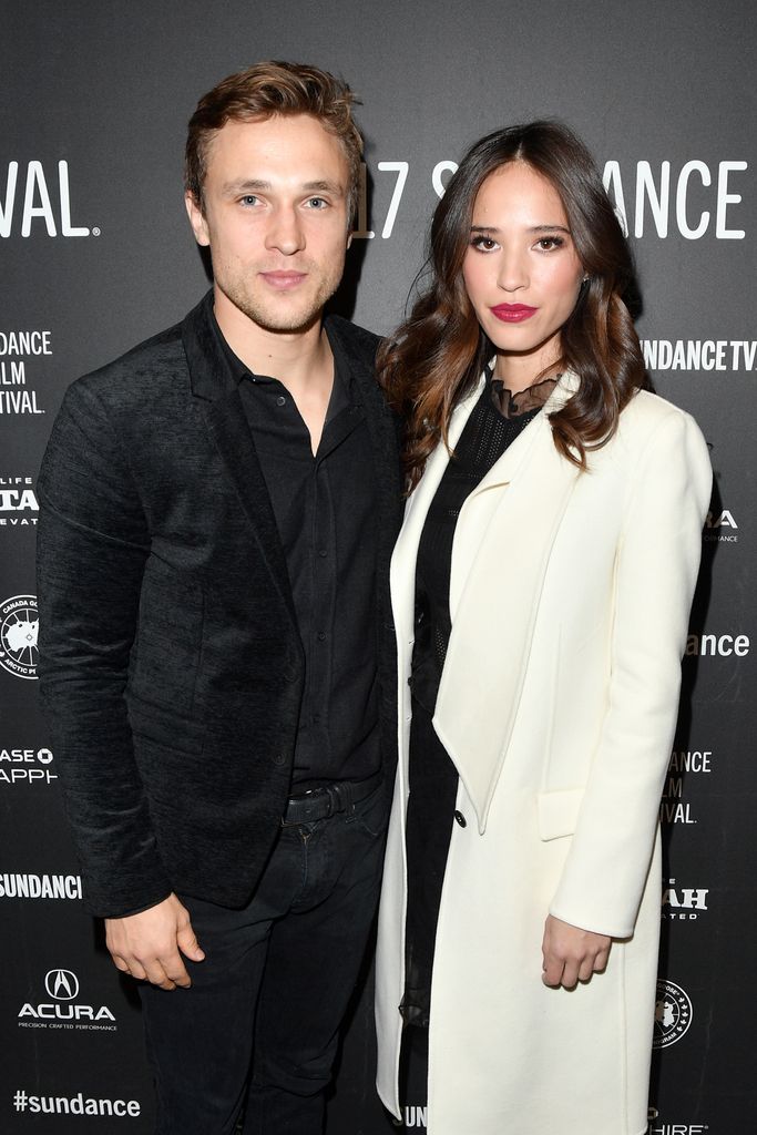 Kelsey with British actor William Moseley