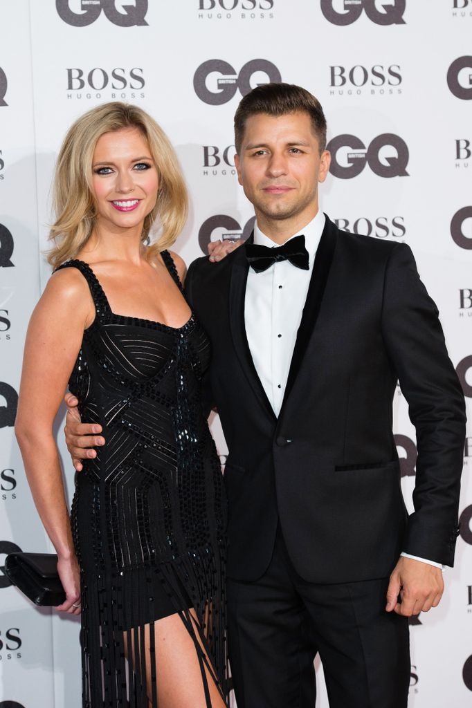 Rachel and Pasha on the red carpet
