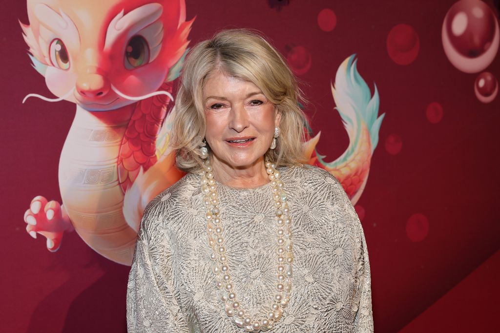 martha stewart red carpet