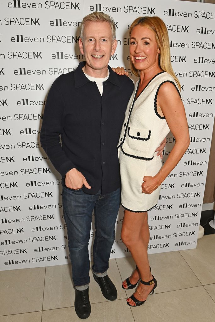 Cat Deeley pictured with her husband Patrick Kielty 