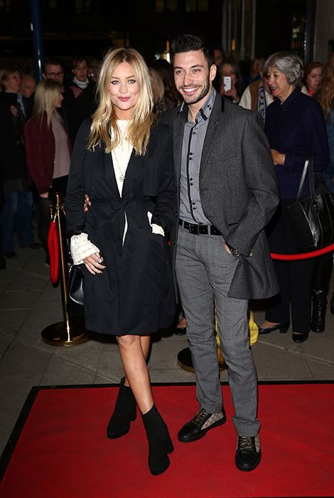 Laura Whitmore has denied claims she has fallen out with Strictly Come Dancing partner Giovanni Pernice