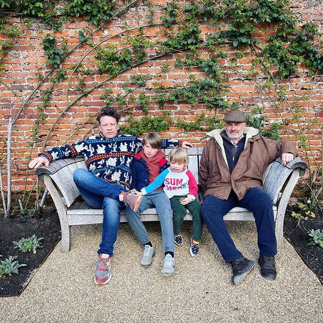 jamie oliver and his dad trevor