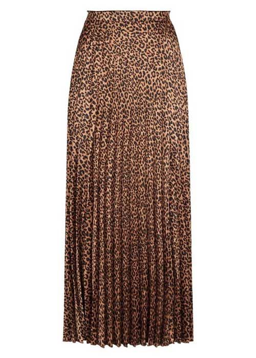 new look leopard skirt