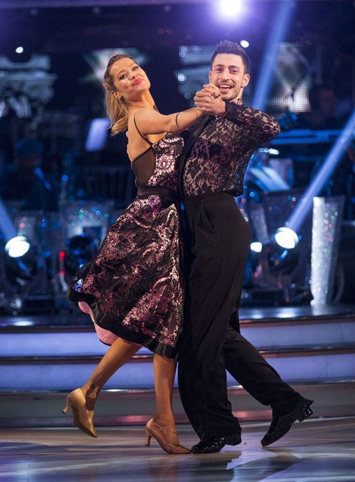 Laura and her partner Giovanni Pernice 