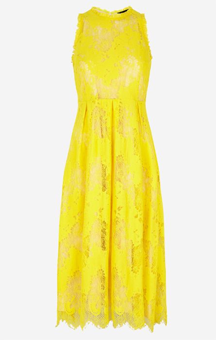 yellow sand dress holly willoughby