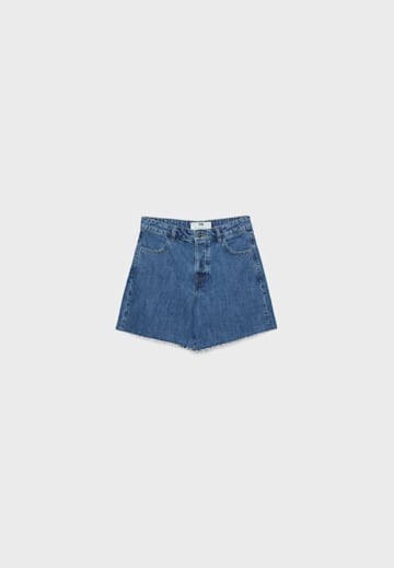 Frayed Edge Bermuda Shorts