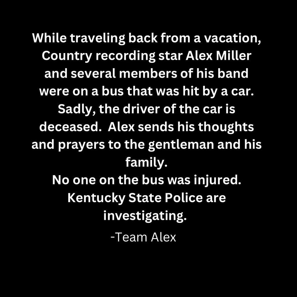 alex miller statement fatal car crash