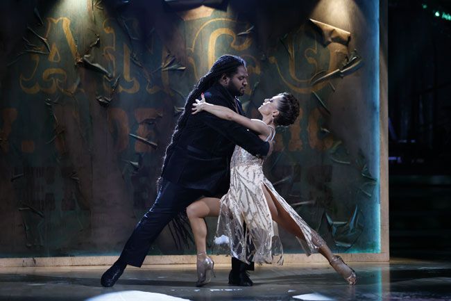 Hamza Yassin tangoes on Strictly Come Dancing