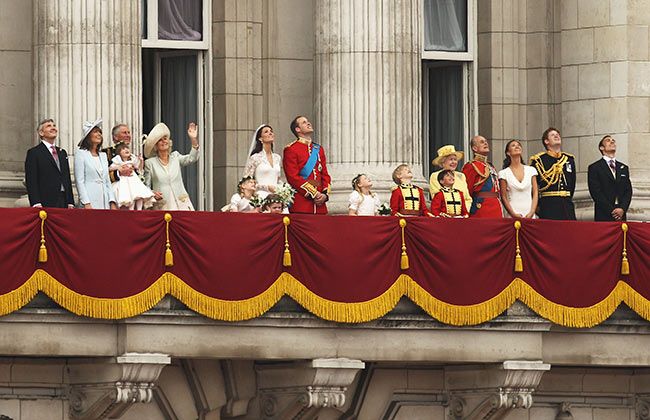 Prince William and Kate royal wedding flypast