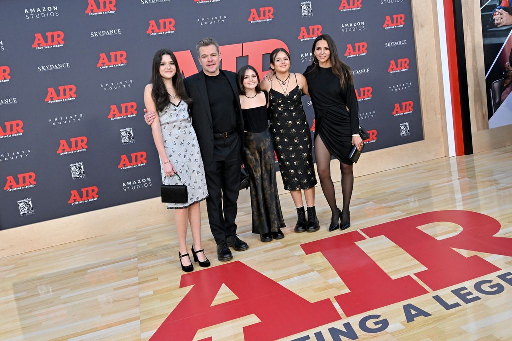 matt damon and family