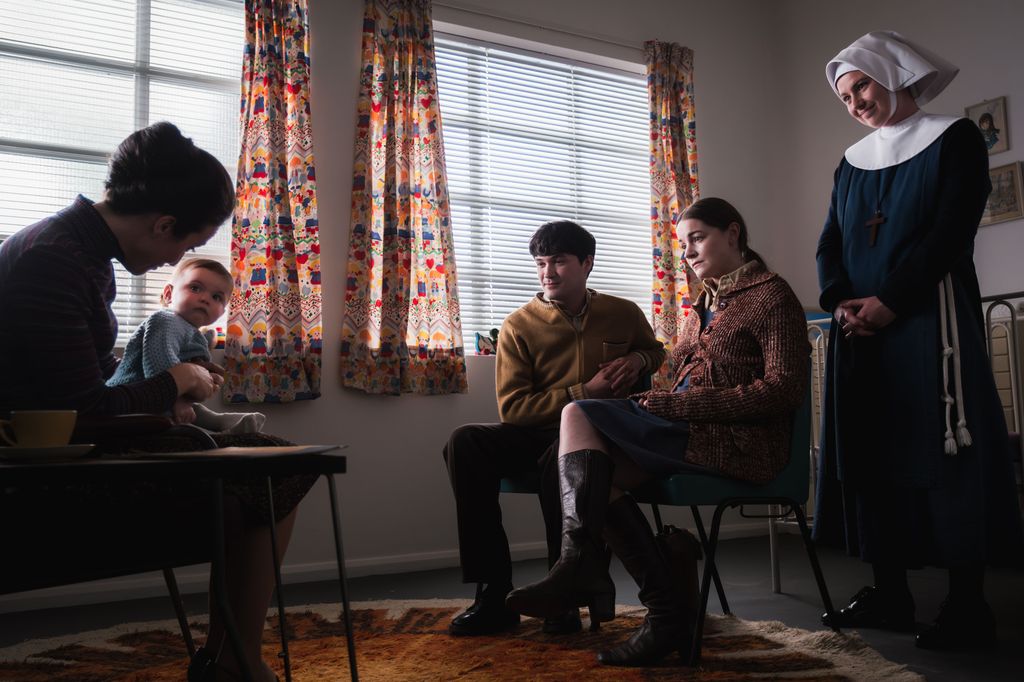 Bernice (CARLA FREEMAN), Kevin Cutler (GORDON MILLAR), Thelma Cutler (IZZY MEIKLE-SMALL), Sister Catherine (MOLLY VEVERS) 