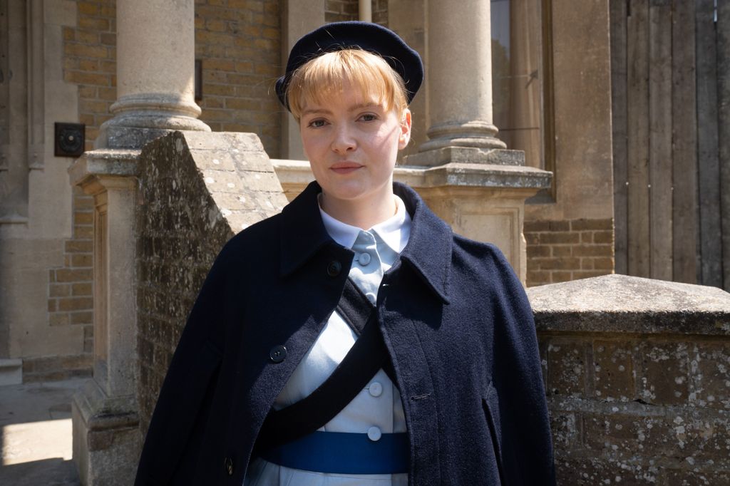 Natalie Quarry as Rosalind Clifford in all the Midwife