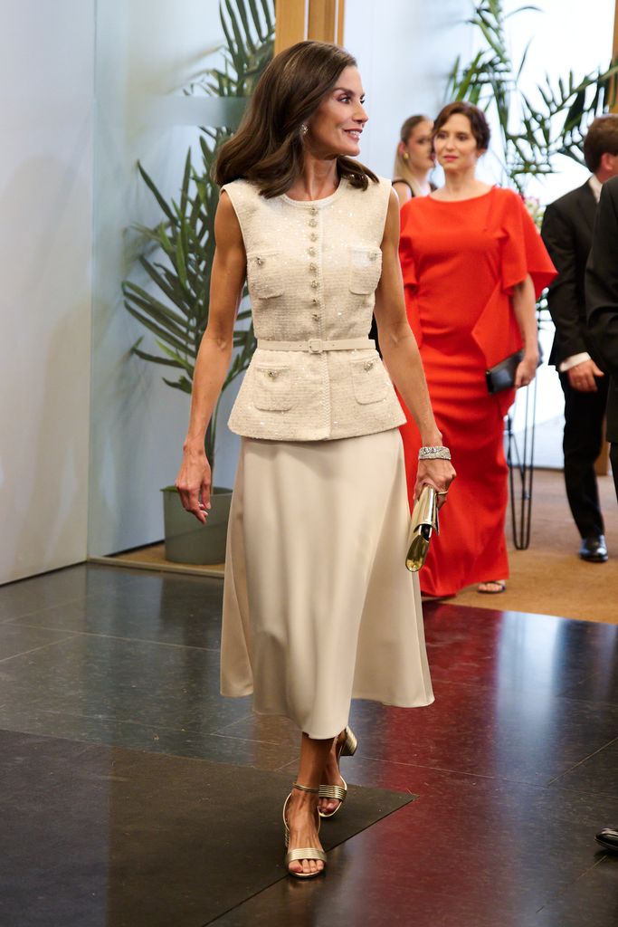 Queen Letizia wows the crowds