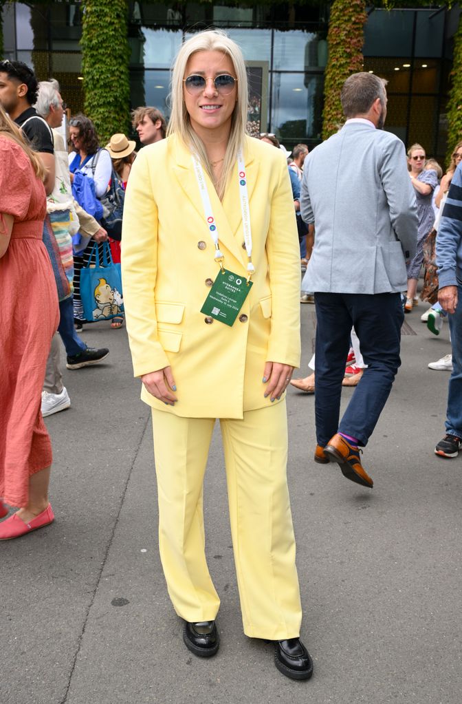 Bethany England at Wimbledon