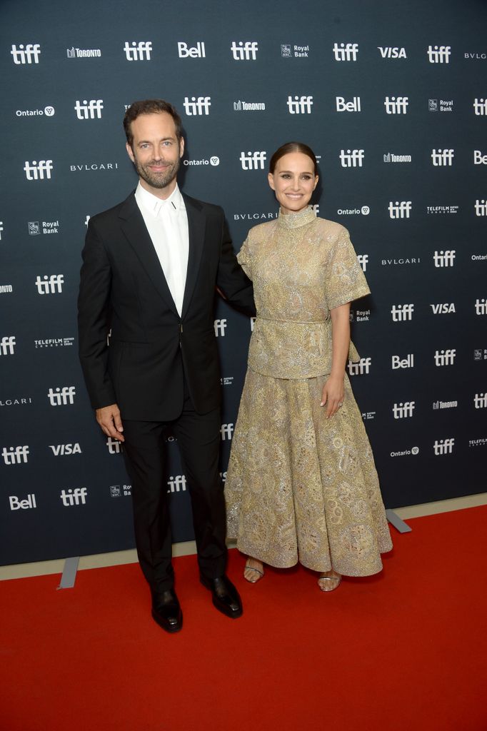 Natalie Portman and Benjamin Millepied pictured in first public ...