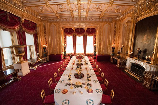 Windsor Castle dining room 1
