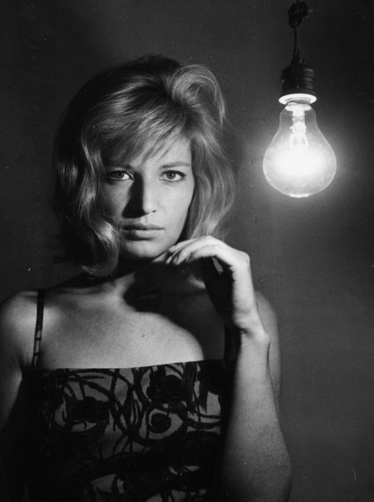 Portrait of actress Monica Vitti, who Gisele channels in her latest campaign