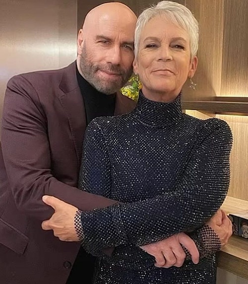 John with Jamie Lee Curtis