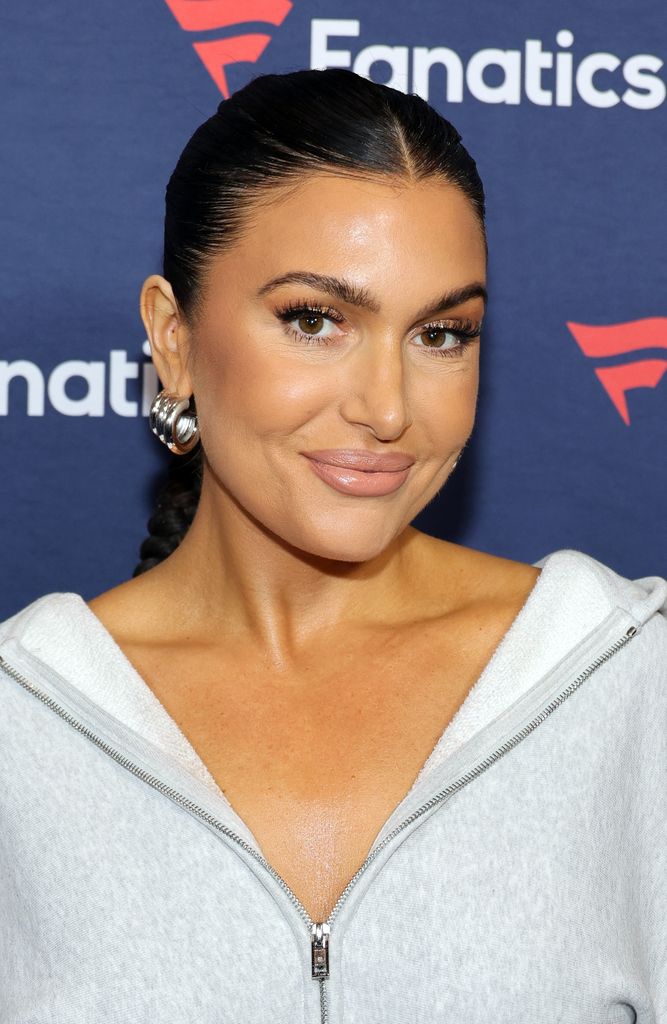 Molly Qerim attends Michael Rubin's Fanatics Super Bowl party