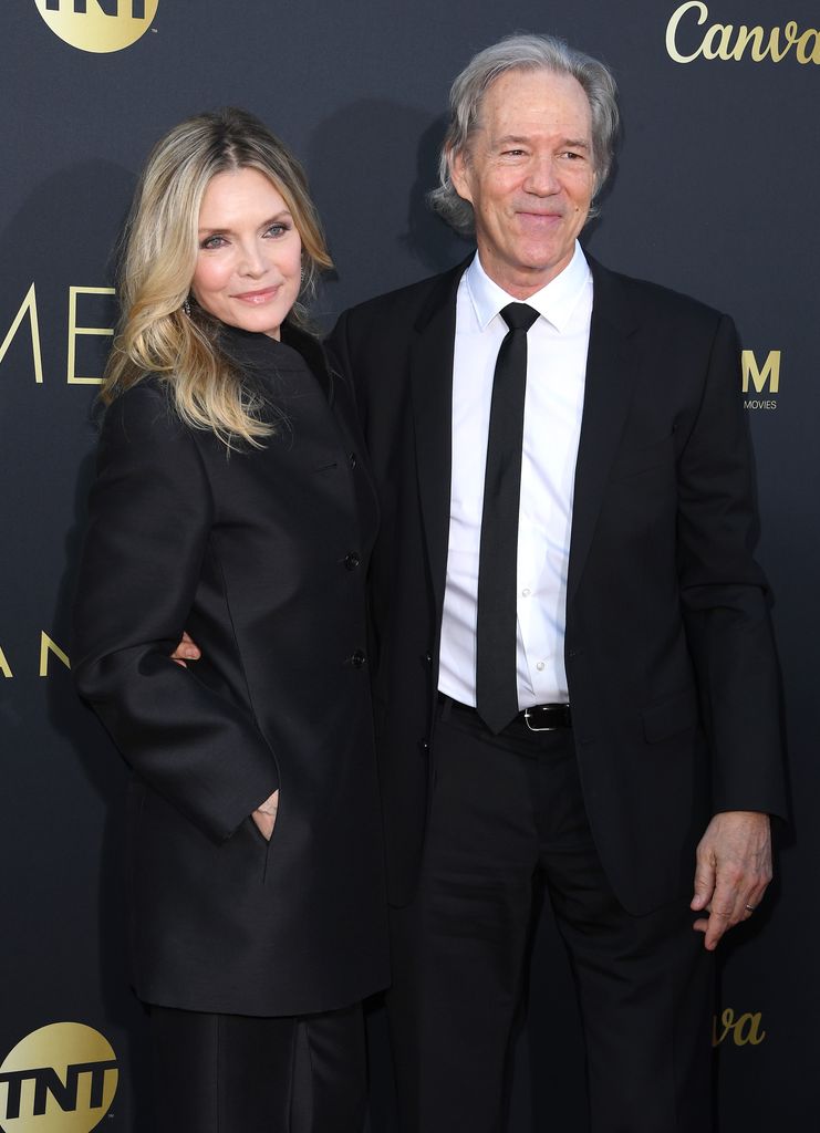 David E. Kelley and Michelle Pfeiffer at the 49th AFI Life Achievement Award Gala Tribute 