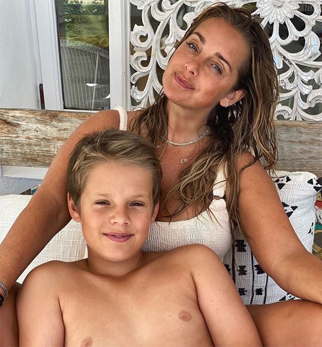 louise redknapp beau holiday