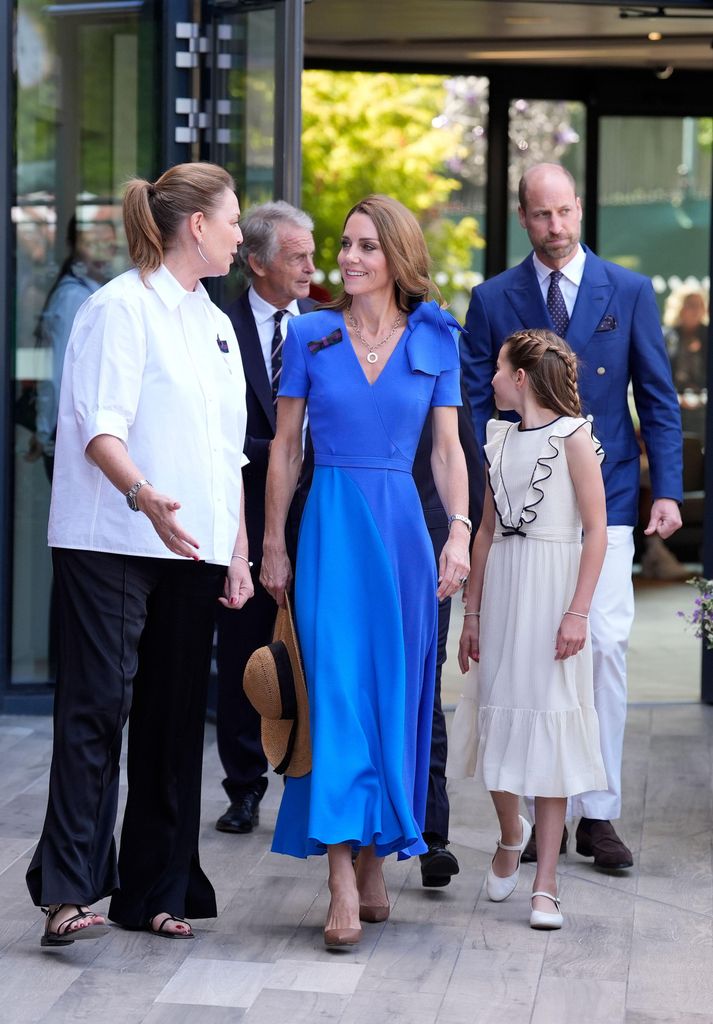 Princess Kate beams with pride as George and Charlotte charm at Wimbledon – best photos
