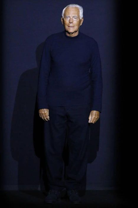 Giorgio Armani hints at his fashion heir | HELLO!