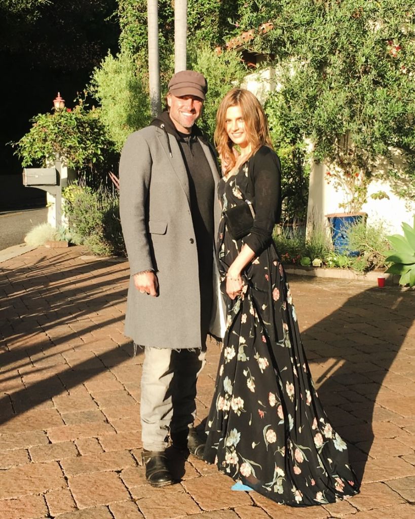 Stana Katic looks glam alongside handsome husband 