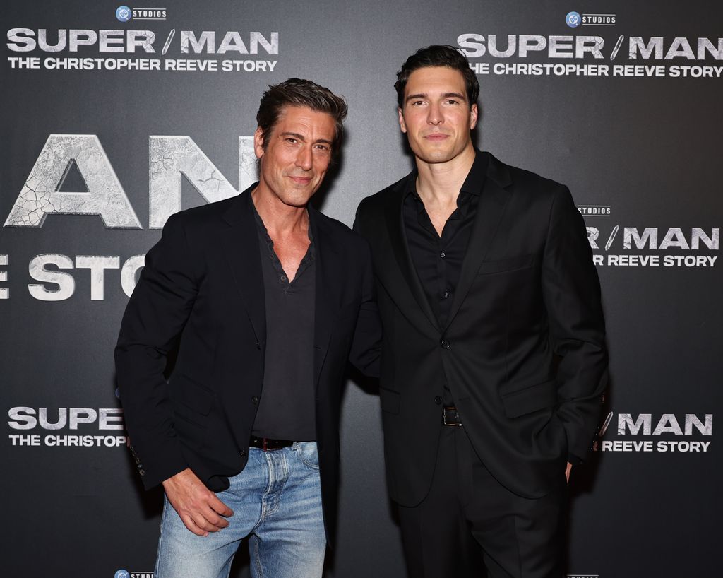 will reeve david muir super/man the christopher reeve story premiere nyc