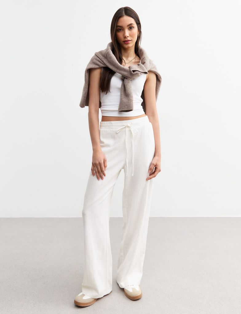 New Look linen trousers